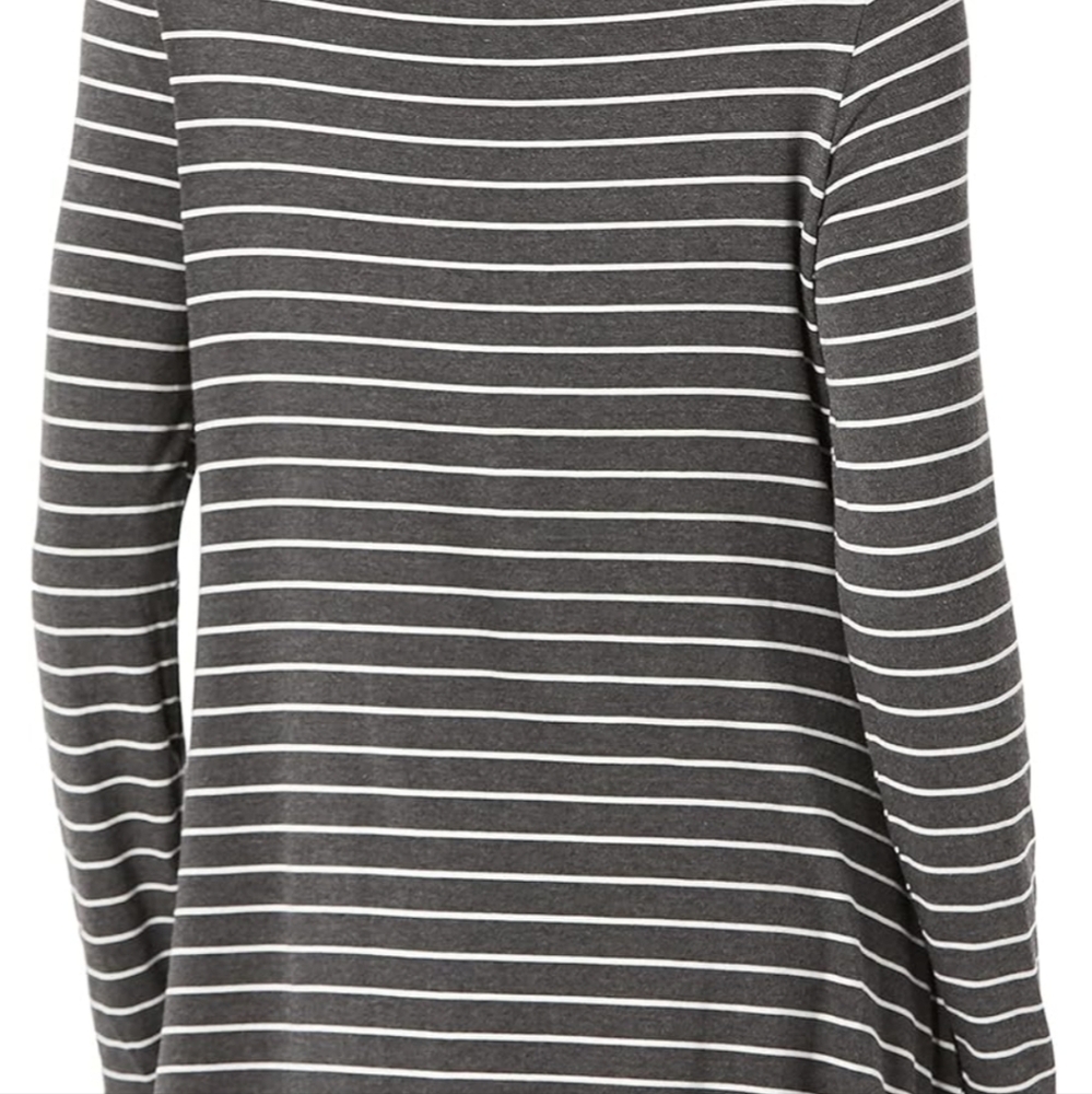 Daily Ritual ( Amazon ) Mock Neck Long Sleeve - Picture 3 of 6
